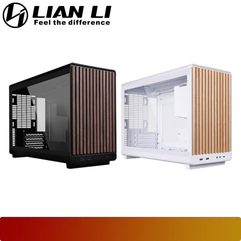 LIAN LI A3 - mATX Wood Glass Edition | Micro Form Factor Chassis with Left Side Tempered Glass Panel - 1 - Nano Komputer