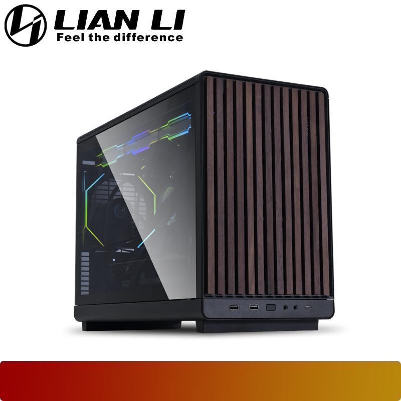 LIAN LI A3 - mATX Wood Glass Edition | Micro Form Factor Chassis with Left Side Tempered Glass Panel - 7 - Nano Komputer