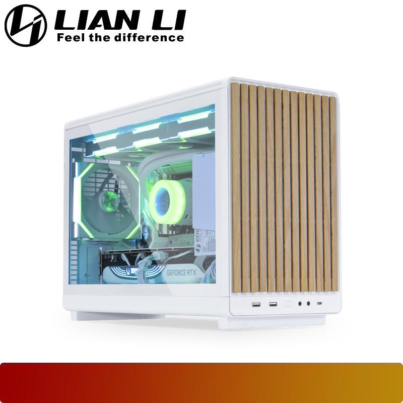 LIAN LI A3 - mATX Wood Glass Edition | Micro Form Factor Chassis with Left Side Tempered Glass Panel - 8 - Nano Komputer