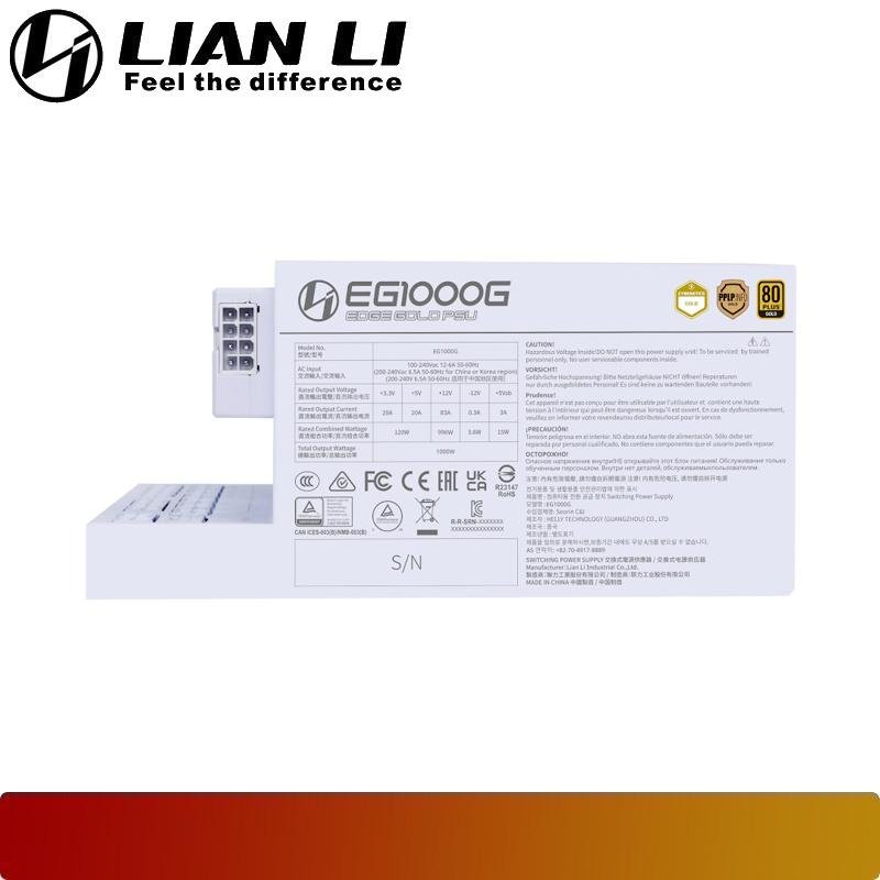 LIAN LI EDGE GOLD 1000W | PSU 1000W 80+ Gold ATX 3.1 PCIe 5.1 Fully Modular - 5 - Nano Komputer