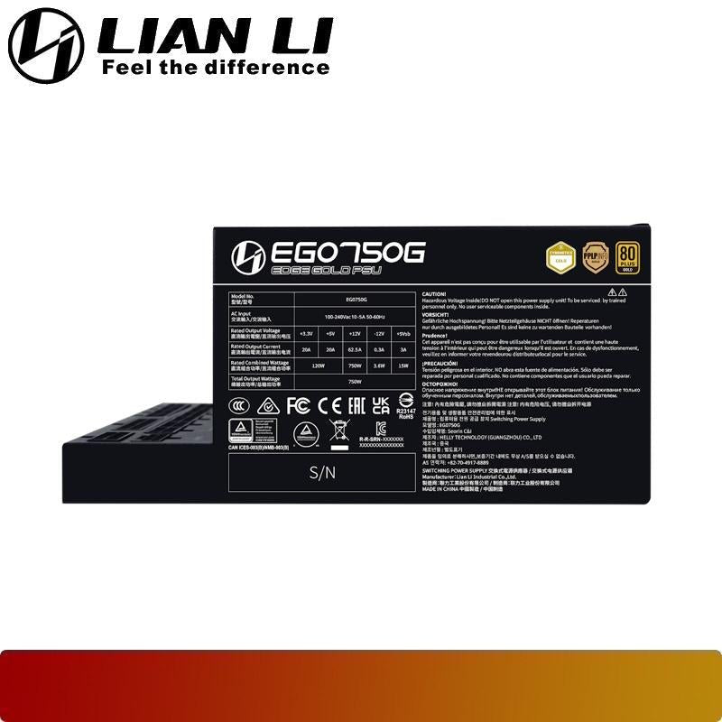 LIAN LI EDGE GOLD 750W | PSU 750W 80+ Gold ATX 3.1 PCIe 5.1 Fully Modular - 4 - Nano Komputer