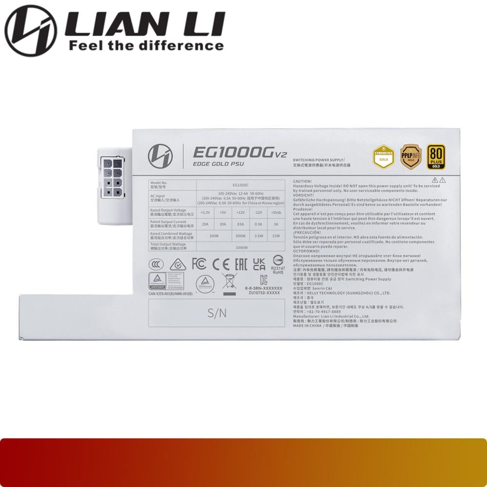 LIAN LI Edge Gold V2 1000W With Edge Hub-5-Nano Komputer