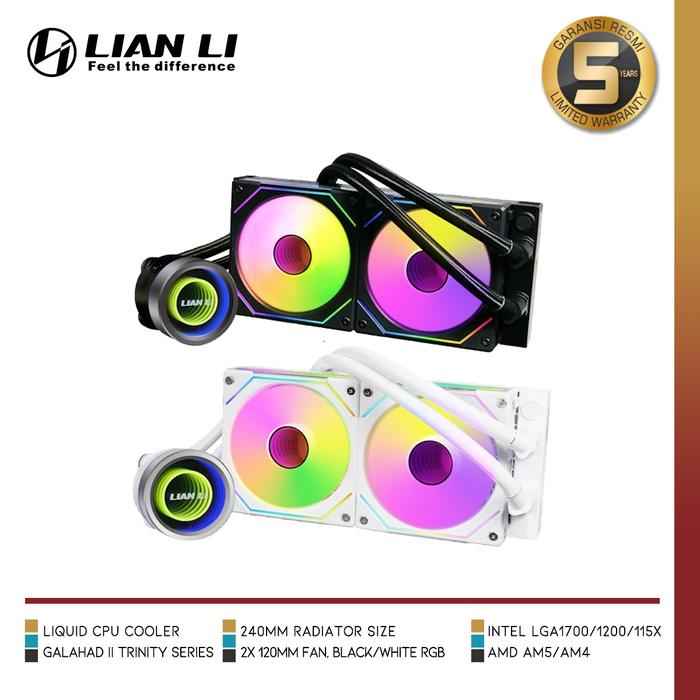 LIAN LI Galahad II Trinity 240 ARGB AIO UNI FAN SL - INFINITY - 1 - Nano Komputer