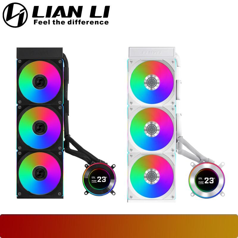 LIAN LI Hydroshift II LCD - C 360CL | 2.1" IPS 60Hz LCD Screen AIO Liquid Cooler with UNI FAN CL Wireless Fan - 1 - Nano Komputer