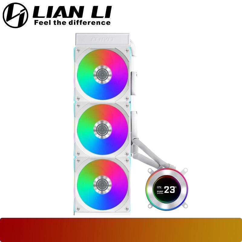 LIAN LI Hydroshift II LCD - C 360CL | 2.1" IPS 60Hz LCD Screen AIO Liquid Cooler with UNI FAN CL Wireless Fan - 7 - Nano Komputer