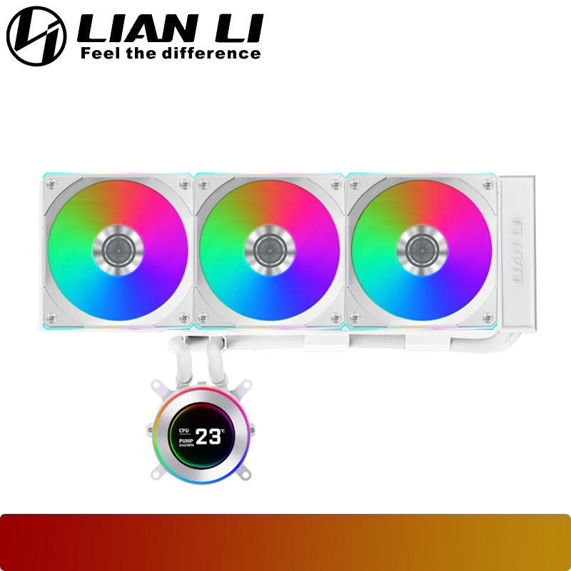 LIAN LI Hydroshift II LCD - C 360CL | 2.1" IPS 60Hz LCD Screen AIO Liquid Cooler with UNI FAN CL Wireless Fan - 3 - Nano Komputer