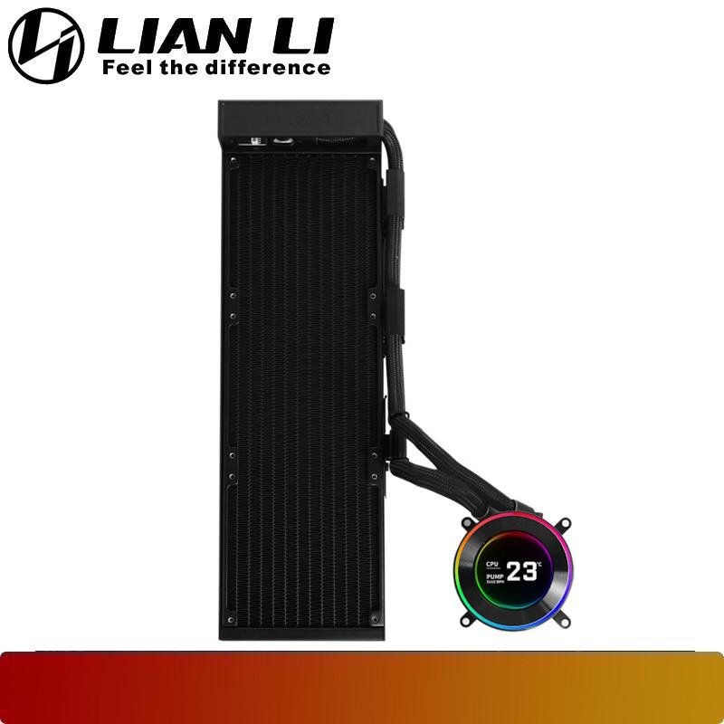 LIAN LI Hydroshift II LCD - C 360N | 2.1" IPS 60Hz LCD Screen AIO Liquid Cooler - 6 - Nano Komputer