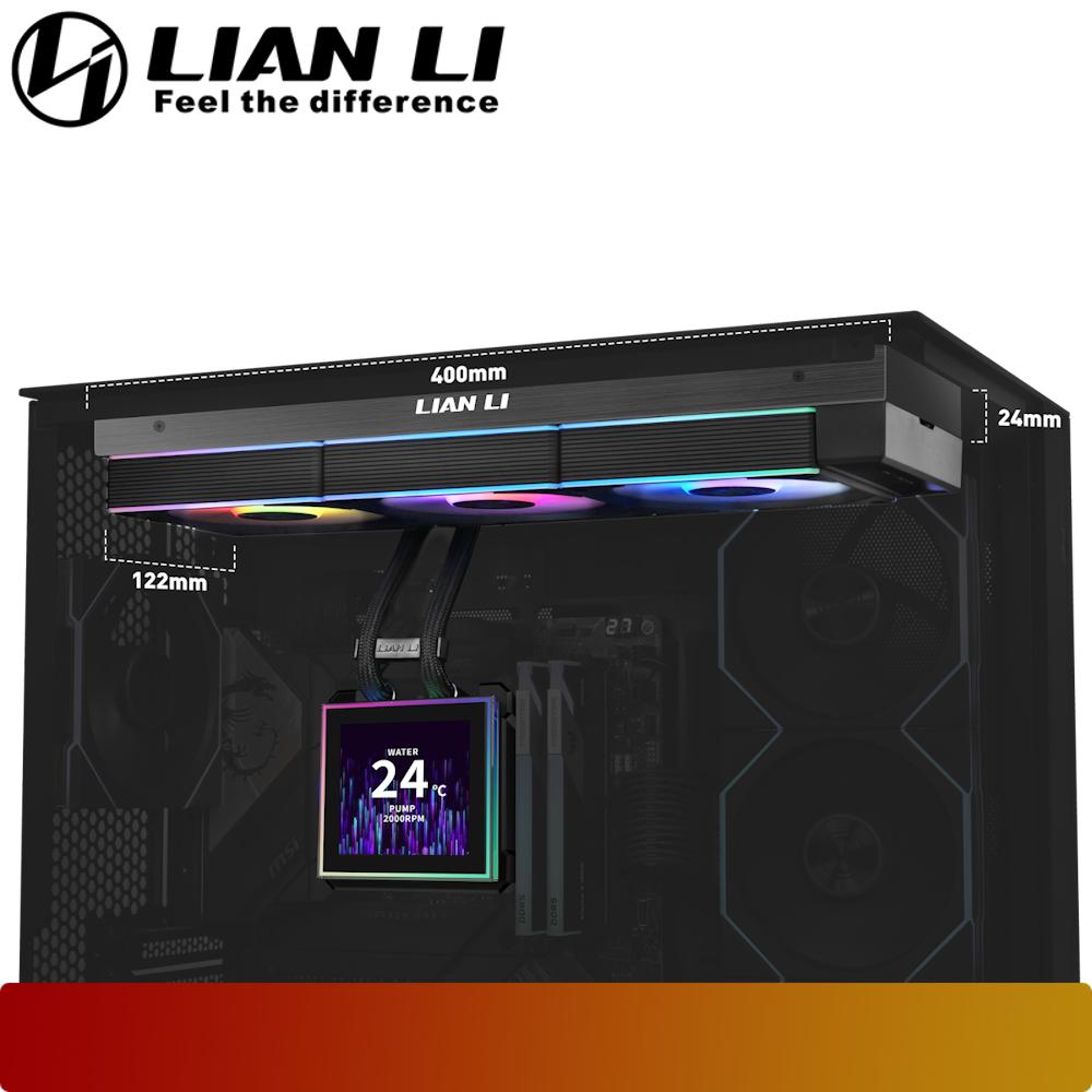 LIAN LI HydroShift II LCD - S 360 CL - 6 - Nano Komputer