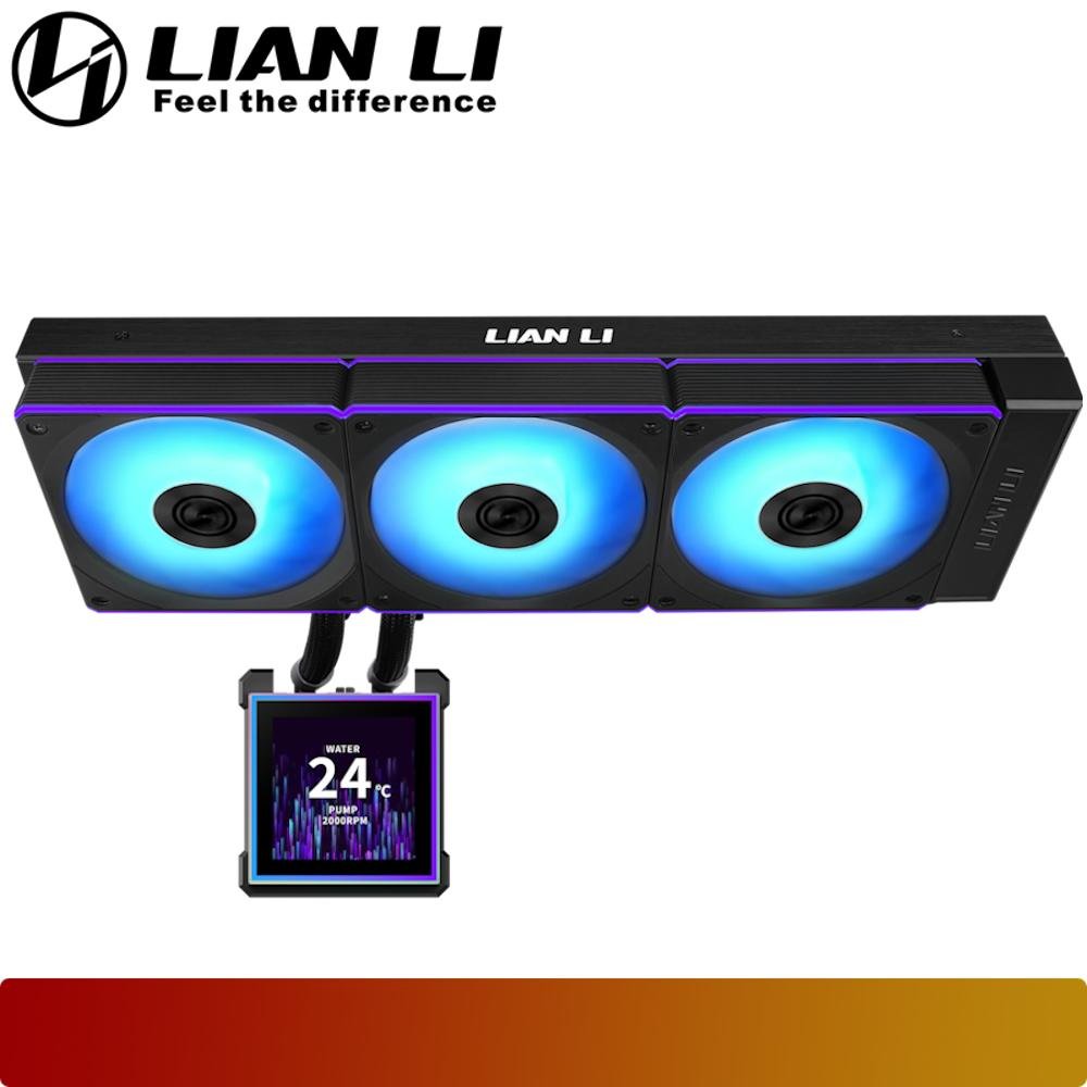 LIAN LI HydroShift II LCD - S 360 CL - 4 - Nano Komputer