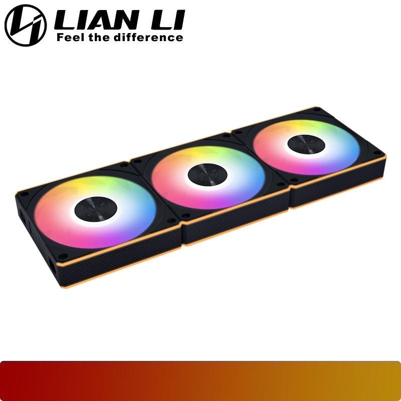 LIAN LI UNI FAN CL Wireless 120 Reverse Blade Triple Pack Fan Controlled with L - Wireless Controller - 8 - Nano Komputer