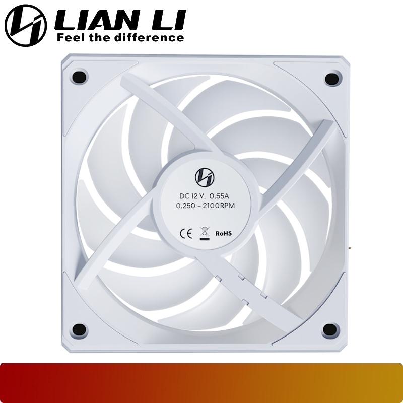 LIAN LI UNI FAN CL Wireless 120 Reverse Blade Triple Pack Fan Controlled with L - Wireless Controller - 3 - Nano Komputer