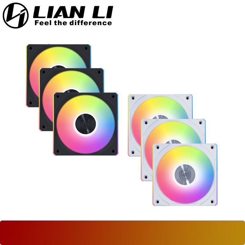 LIAN LI UNI FAN CL Wireless 120 Standard Blade Triple Pack Fan Controlled with L - Wireless Controller - 1 - Nano Komputer