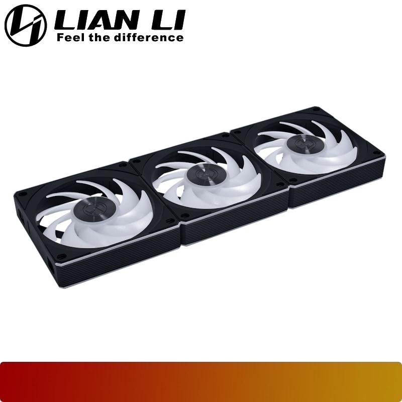 LIAN LI UNI FAN CL Wireless 120 Standard Blade Triple Pack Fan Controlled with L - Wireless Controller - 2 - Nano Komputer