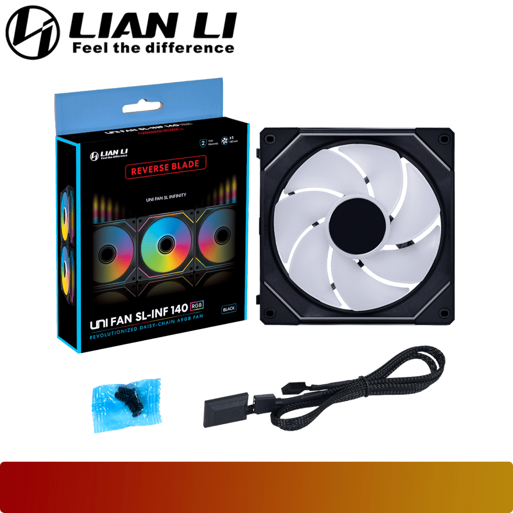 LIAN LI UNI FAN SL - INF 140 REVERSE BLADE Single Pack - 2 - Nano Komputer