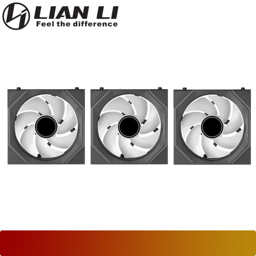 LIAN LI UNI FAN SL-INF FLEX 120 Triple Pack Reverse Blade-2-Nano Komputer
