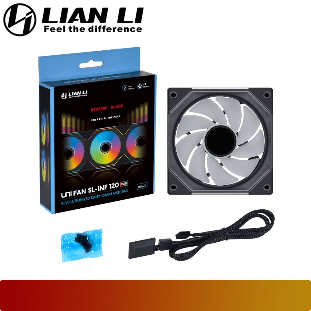 LIAN LI UNI FAN SL - INFINITY 120 REVERSE BLADE Single Pack - 6 - Nano Komputer