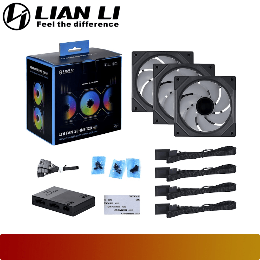 LIAN LI UNI FAN SL - INFINITY 120 Triple Pack - 6 - Nano Komputer