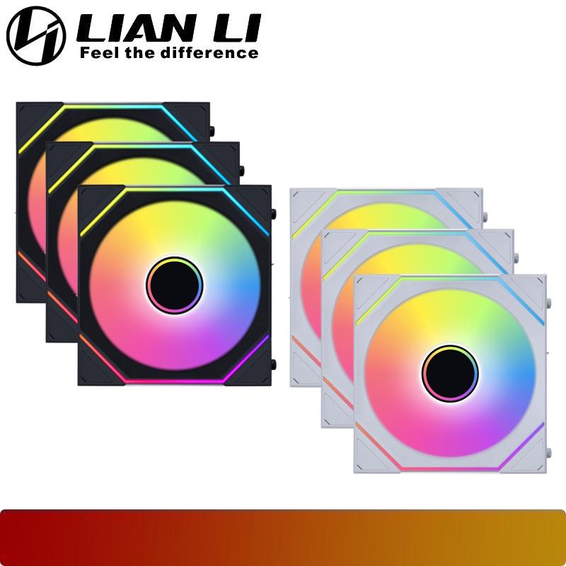 LIAN LI UNI FAN SL - INFINITY Wireless 120 Reversed Blade Triple Pack Fan - 1 - Nano Komputer