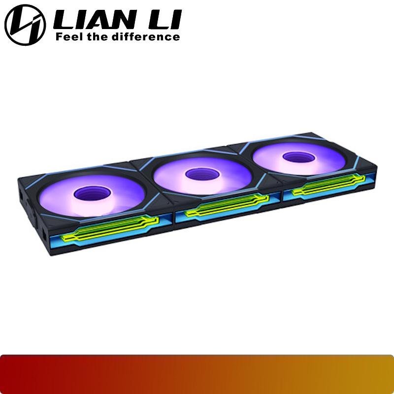 LIAN LI UNI FAN SL - INFINITY Wireless 120 Standard Blade Triple Pack Fan - 7 - Nano Komputer