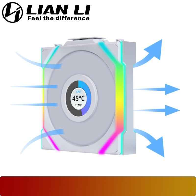 LIAN LI UNI FAN SL Wireless LCD 120 Single Pack - 3 - Nano Komputer