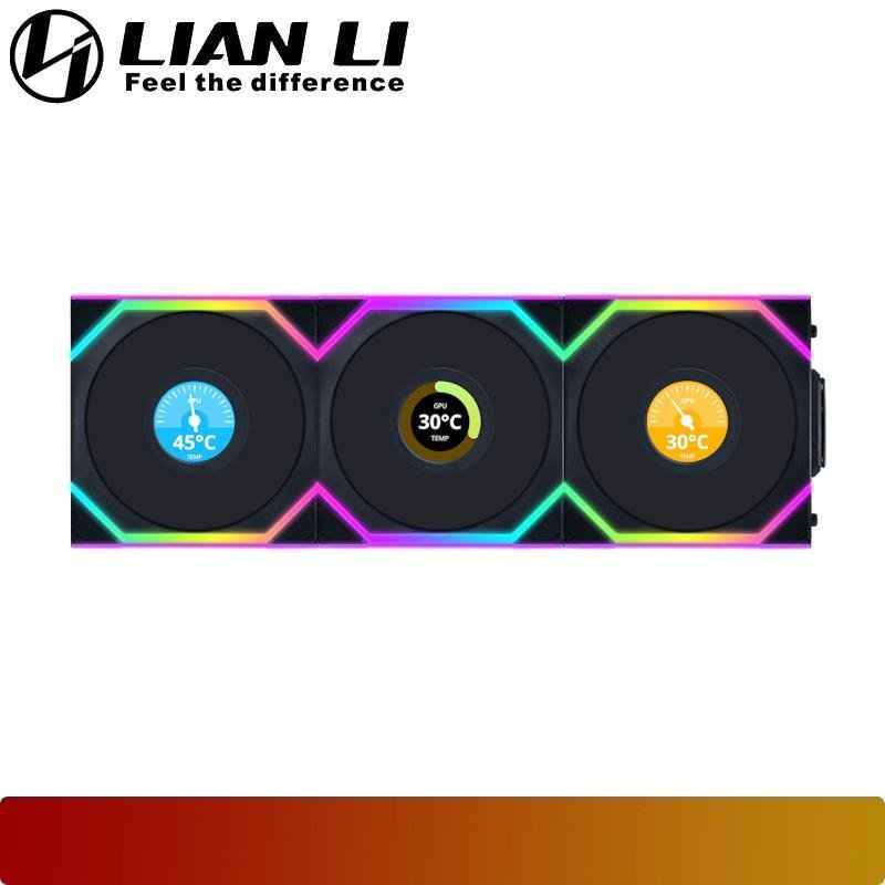 LIAN LI UNI FAN SL Wireless LCD 120 Triple Pack