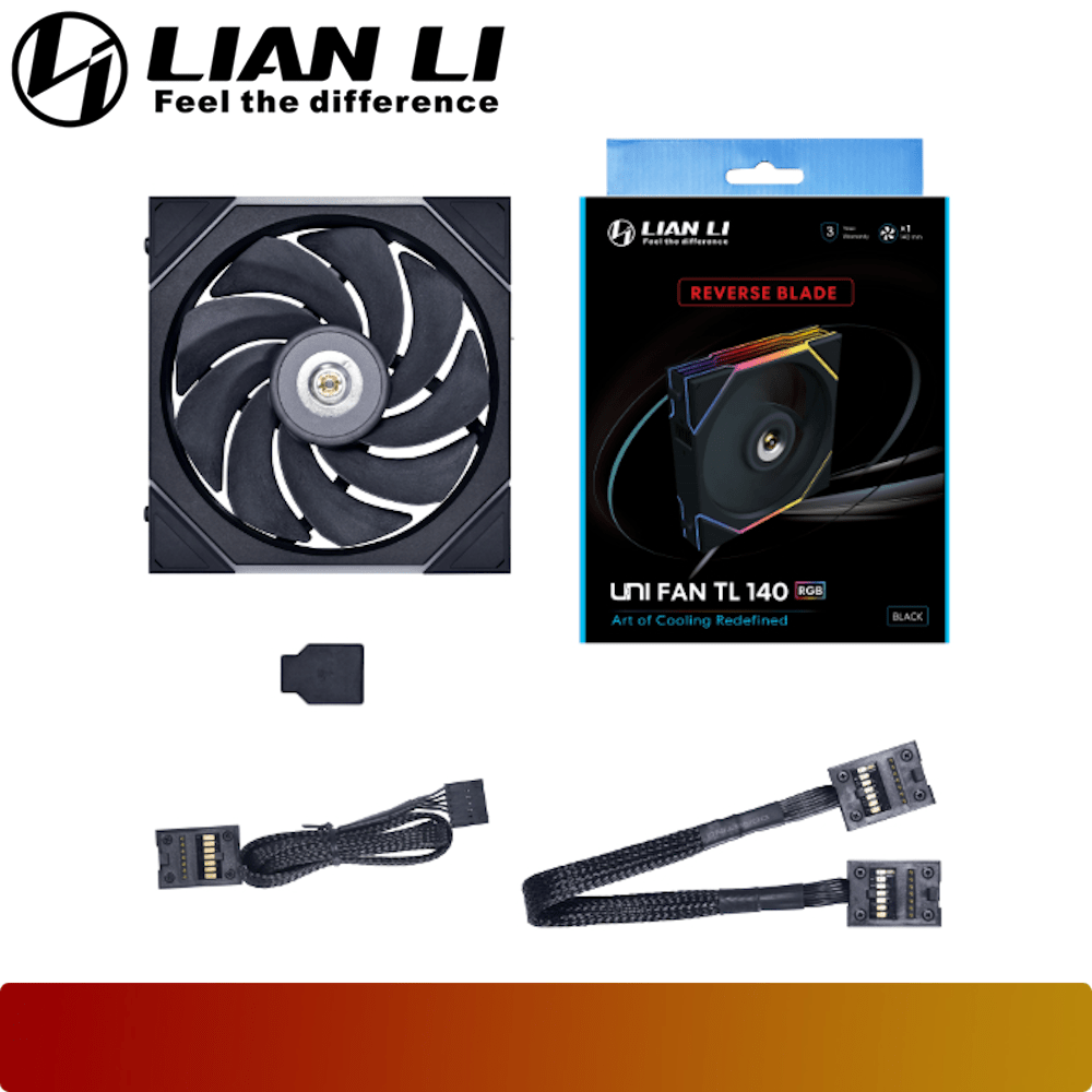 LIAN LI UNI FAN TL 140 Reverse Blade Single Pack - 2 - Nano Komputer