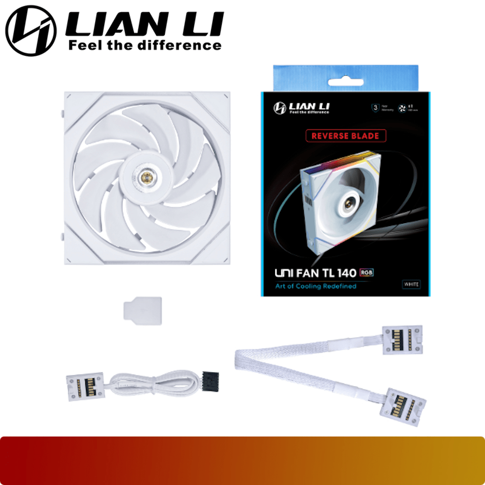 LIAN LI UNI FAN TL 140 Reverse Blade Single Pack - 3 - Nano Komputer
