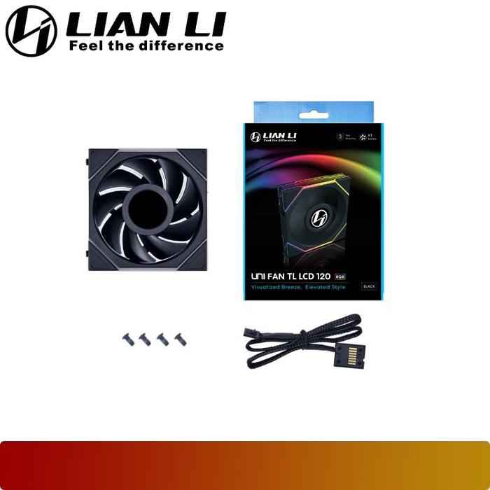 LIAN LI UNI FAN TL LCD 120 Single Pack - 4 - Nano Komputer