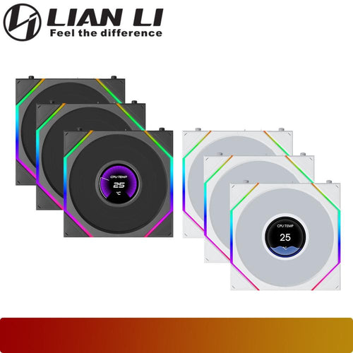 LIAN LI UNI FAN TL LCD FLEX 120 Triple Pack Reverse Blade-1-Nano Komputer