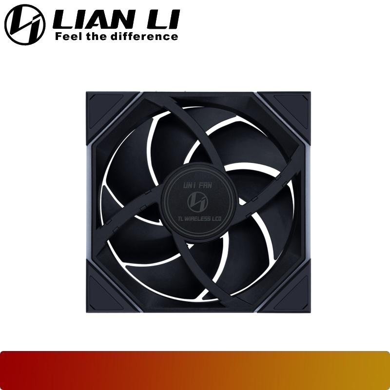 LIAN LI UNI FAN TL Wireless LCD 140 Reverse Blade Single Pack with 1.6" LCD Screen Fan - 2 - Nano Komputer