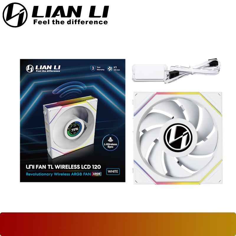 LIAN LI UNI FAN TL120 LCD Wireless Single Pack - 9 - Nano Komputer