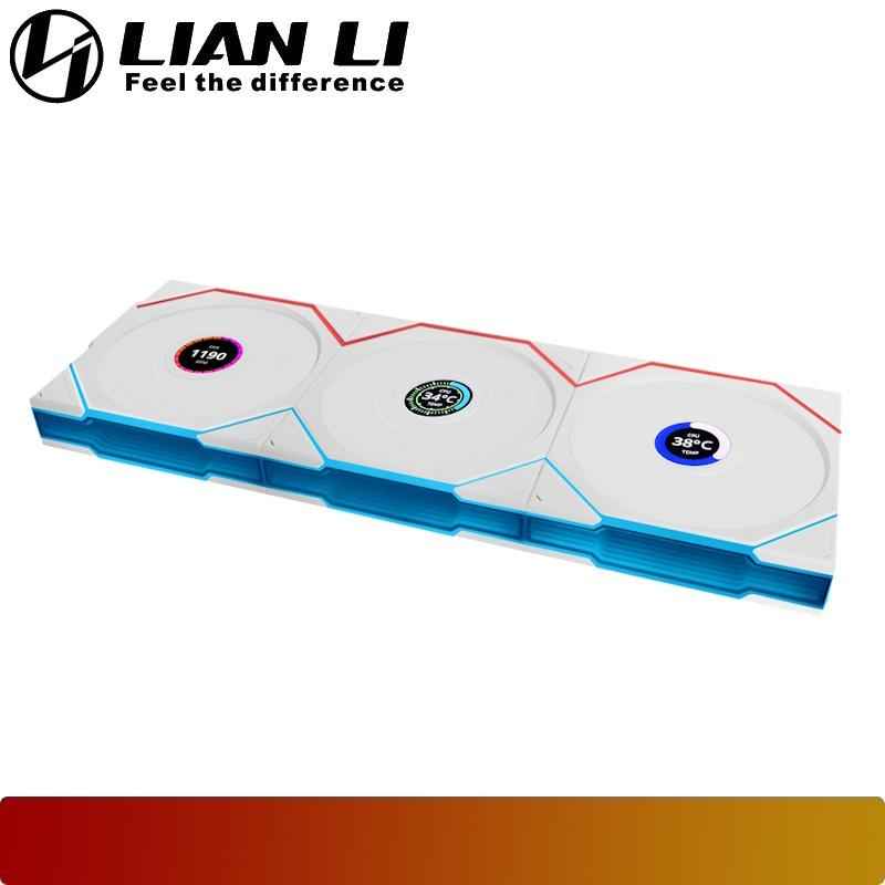 LIAN LI UNI FAN TL120 LCD Wireless Triple Pack - 3 - Nano Komputer