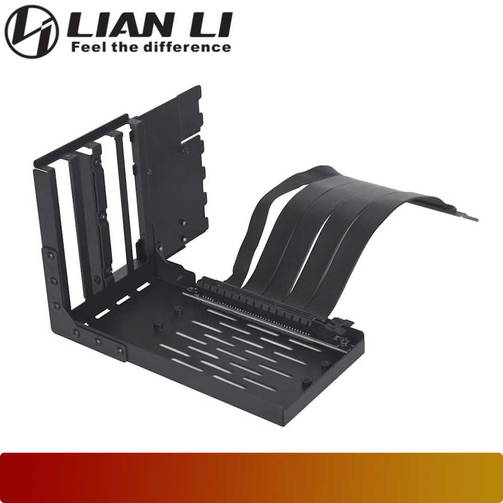 LIAN LI Universal 4- Slots Vertical GPU kit (with Gen 4 riser)-3-Nano Komputer