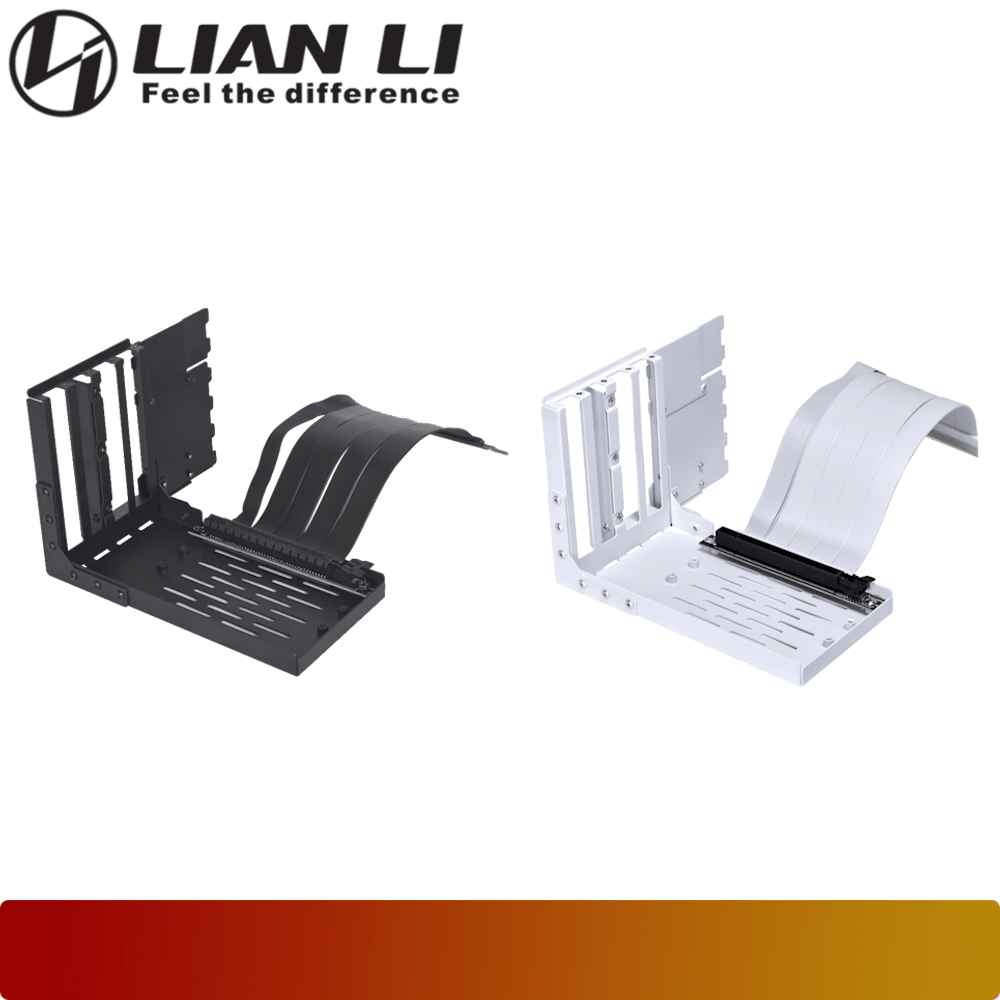 LIAN LI Universal 4- Slots Vertical GPU kit (with Gen 4 riser)-1-Nano Komputer