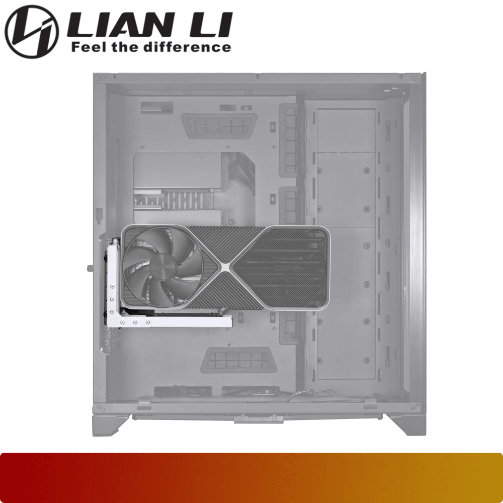 LIAN LI Universal 4- Slots Vertical GPU kit (with Gen 4 riser)-6-Nano Komputer