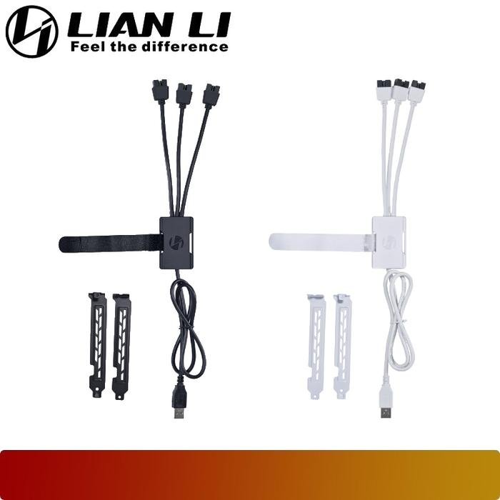 LIAN LI USB 2.0 1 - to - 3 Hub (Type A Male Port) | Type A USB 2.0 male port to 3 × 9 - PIN USB2.0 Female Splitters. - 1 - Nano Komputer