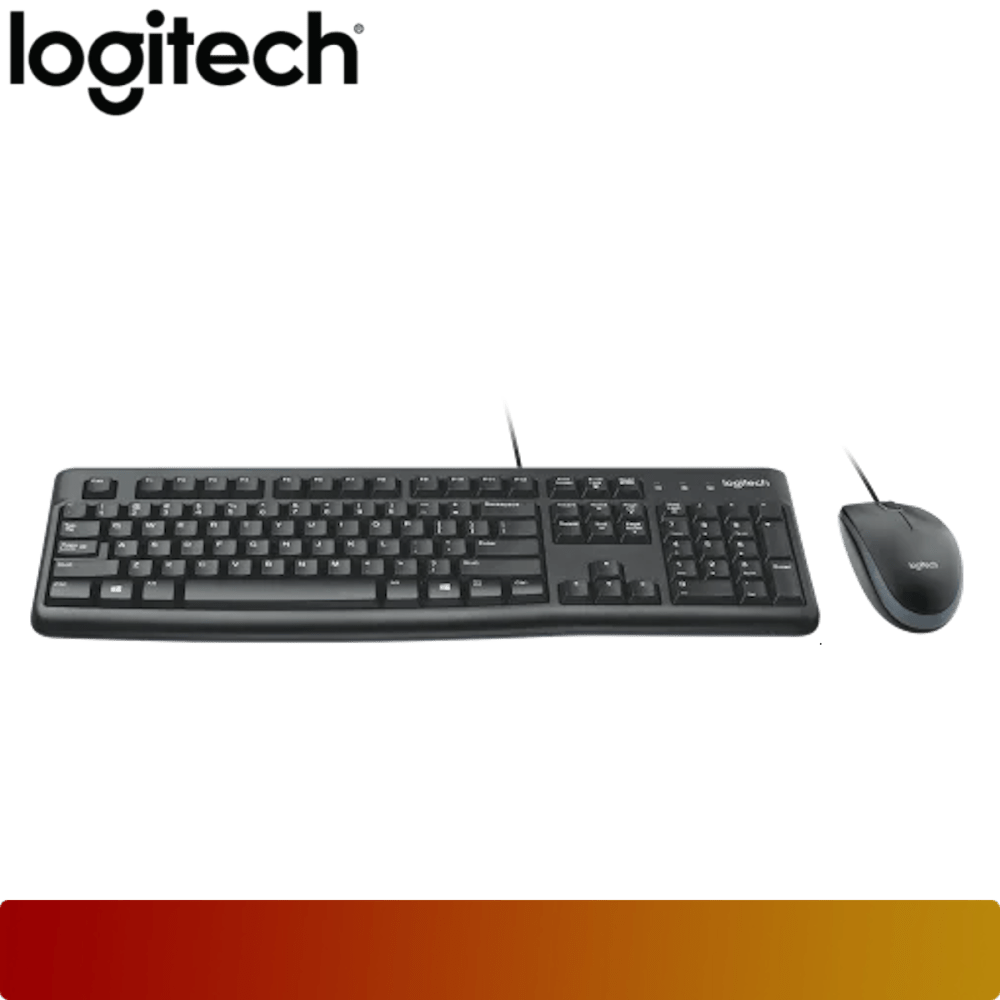 LOGITECH MK120 Corded Keyboard and Mouse Combo-2-Nano Komputer