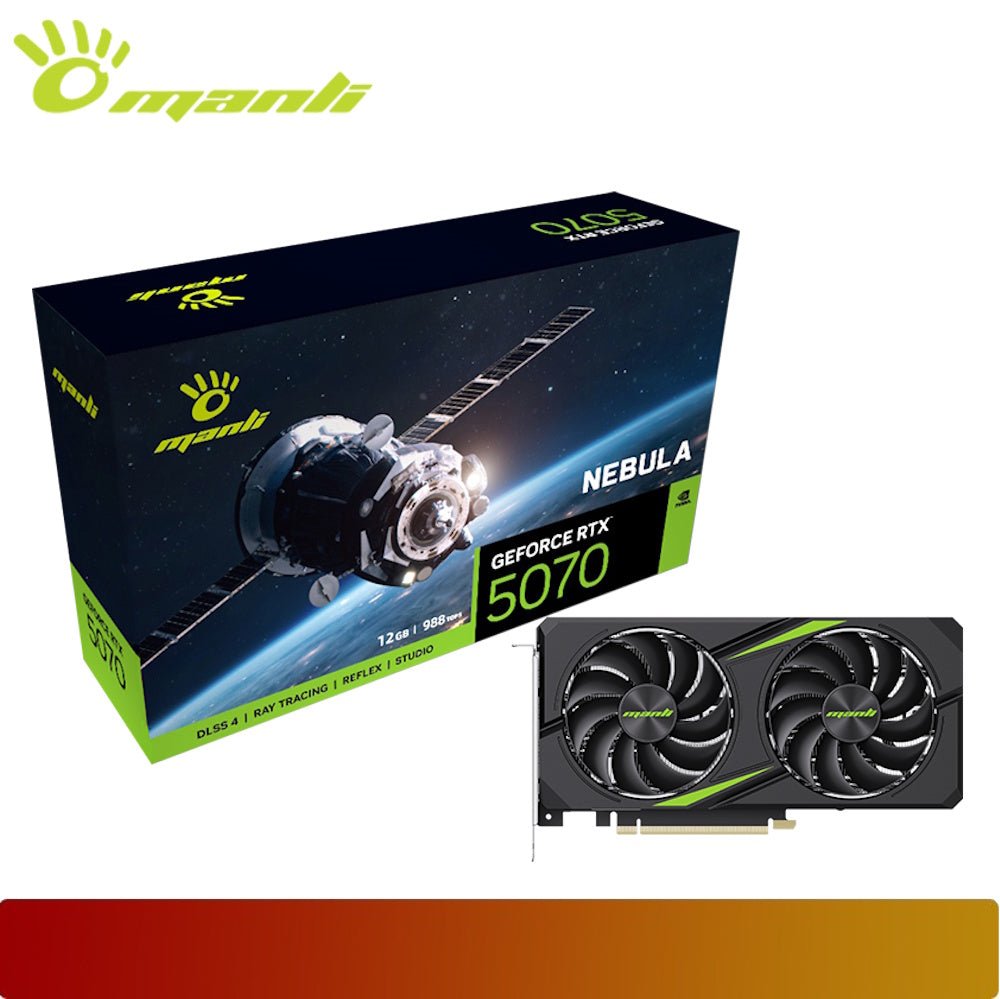 MANLI Nebula GeForce RTX 5070 12GB GDDR7 - 1 - Nano Komputer