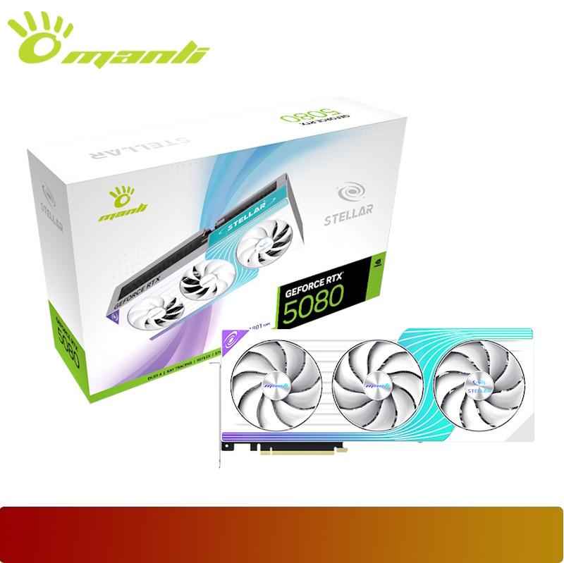MANLI Stellar GeForce RTX 5080 OC 16GB GDDR7