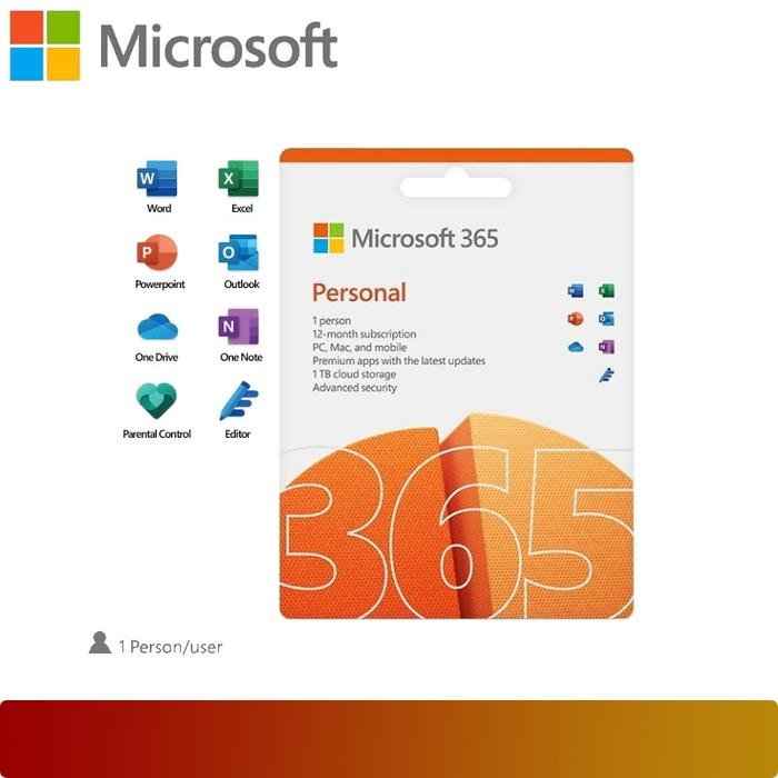 Microsoft Office 365 Personal POSA Card
