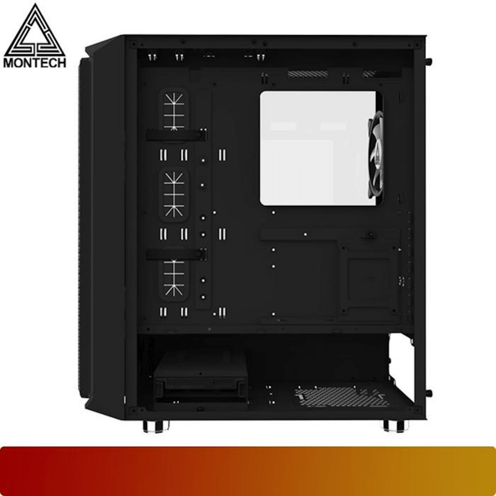 Montech AIR X ARGB Black - 3 - Nano Komputer