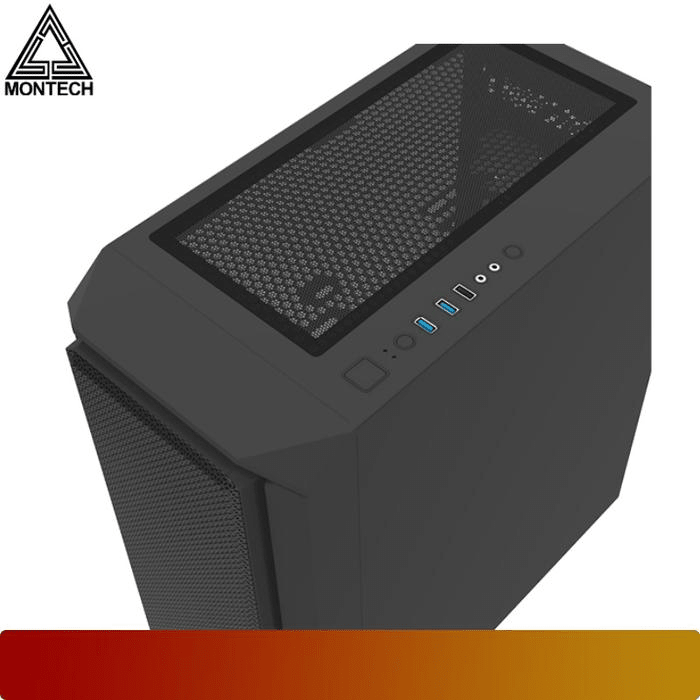 Montech AIR X ARGB Black - 4 - Nano Komputer