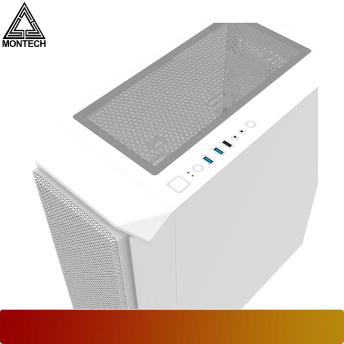 Montech AIR X ARGB White - 4 - Nano Komputer