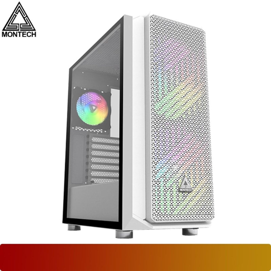 Montech AIR X ARGB White - 1 - Nano Komputer