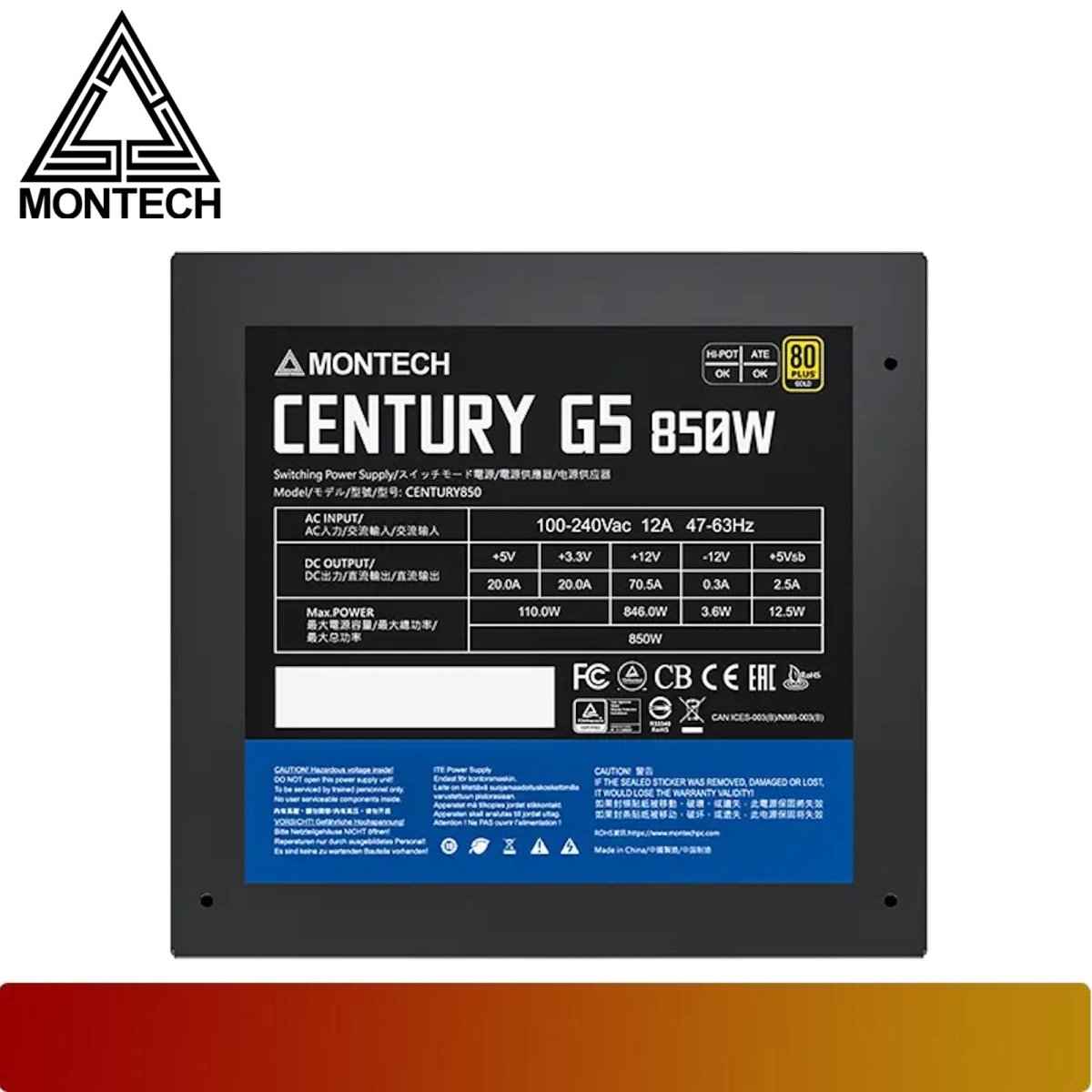 MONTECH CENTURY G5 850W