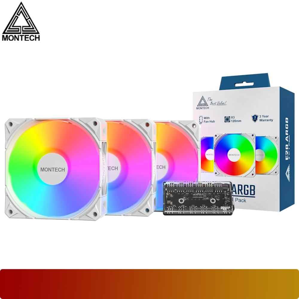 MONTECH E28 ARGB 3 in 1 Pack - 9 - Nano Komputer