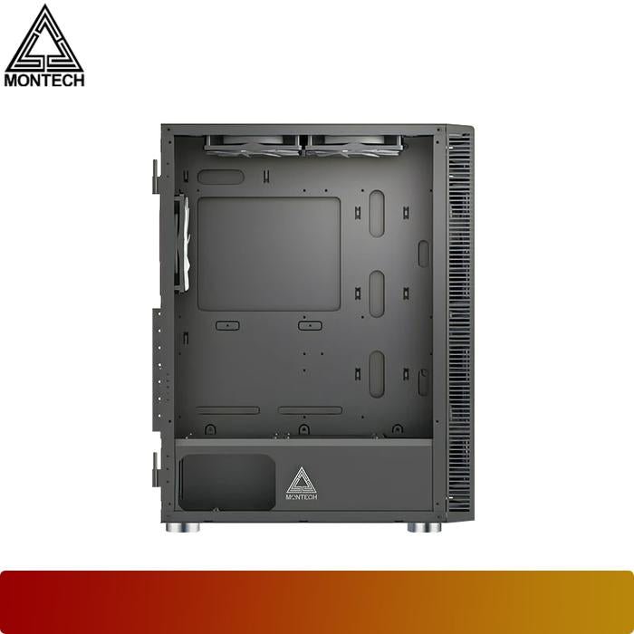 MONTECH X3 GLASS Hitam - 3 - Nano Komputer