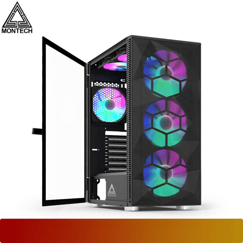 MONTECH X3 MESH - 8 - Nano Komputer