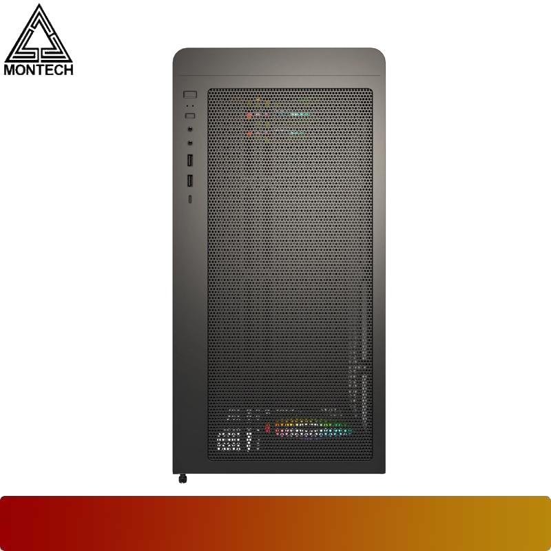 MONTECH XR Wood | Nature Meets High Airflow Power PC Case - 6 - Nano Komputer