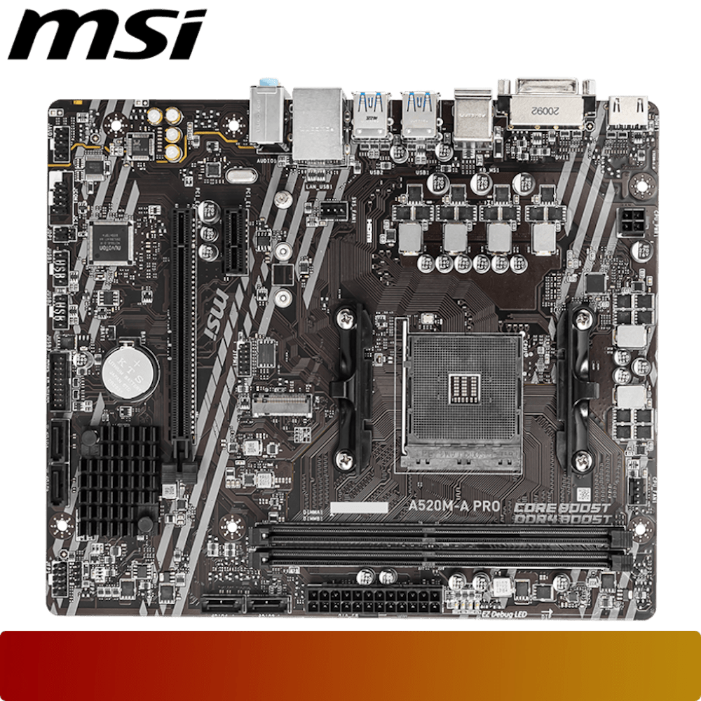 MSI A520M - A PRO - 2 - Nano Komputer